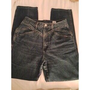 Vintage Rockies Denim Western Bareback Blue Jeans Size 11/12 Long EUC